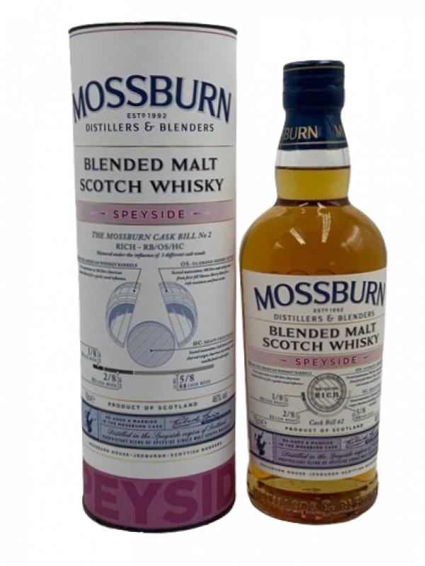 MOSSBURN Speyside Blended Malt sous étui - 70cl - 46°vol