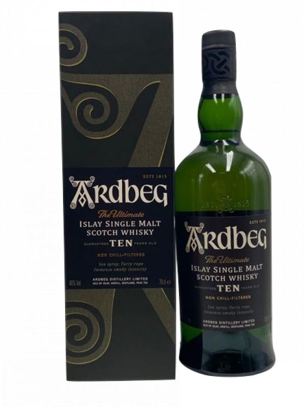 ARDBEG 10 ans - 46°vol - 70cl sous étui