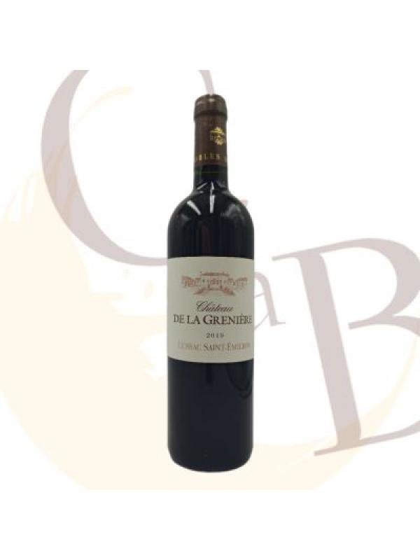 LUSSAC SAINT EMILION "Château de la GRENIERE" 2019 - 14°vol - 75cl