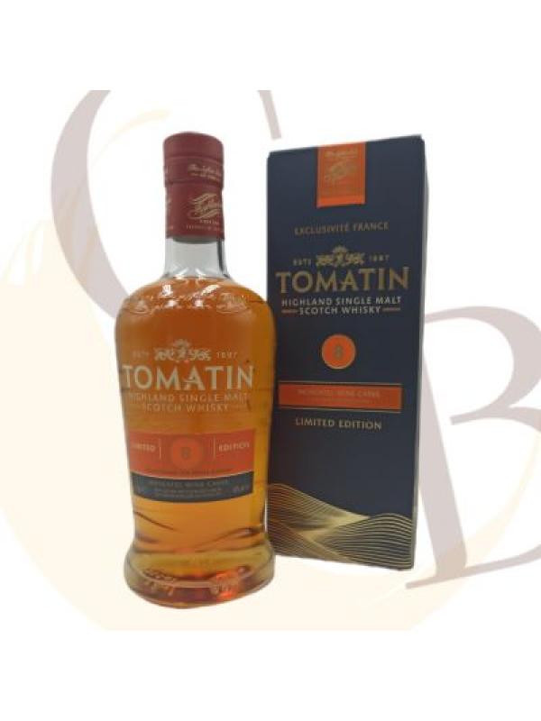 TOMATIN 8 ans Moscatel Wine Cask finished - 43°vol - 70 cl sous étui