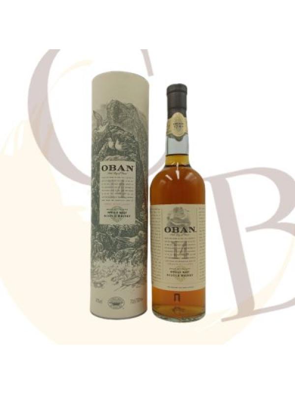 OBAN 14 ANS - 43°vol - 70cl en cannister