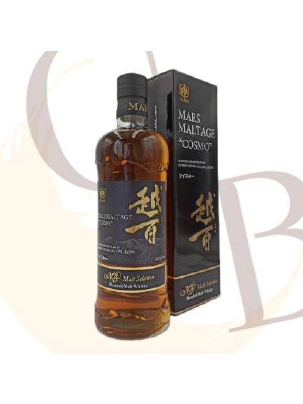 MARS MALTAGE COSMO - Single Malt Japon 43°vol - 70cl sous étui