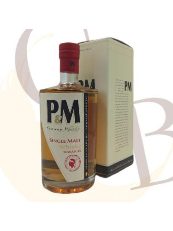 P&M Single Malt "Signature" - 42°vol - 70cl sous étui