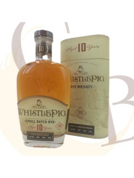 WHISTLE PIG 10 ans - 50°vol - 70cl en coffret