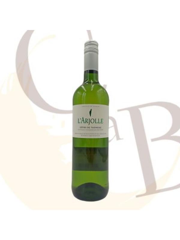 IGP Blanc C. de Thongues"L'ARJOLLE Blanc" Sauvignon-Viognier - 2022 - 12.°vol - 75cl