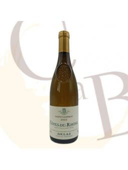 COTES DU RHONE BLANC "Cuvée SAINT ESPRIT de la maison DELAS" 2022 - 13.5°vol - 75cl