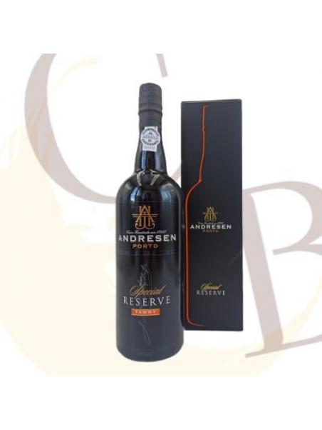 PORTO TAWNY Réserve Spéciale ANDRESEN  - 20°vol - 75cl sous étui