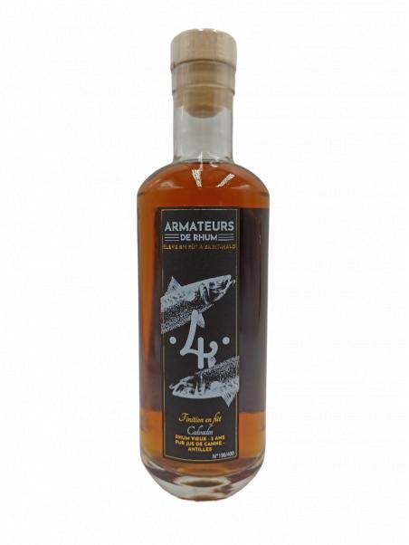 RHUM VIEUX - Les Armateurs de Rhum - Affinage Fût Calvados - 40°vol - 50cl