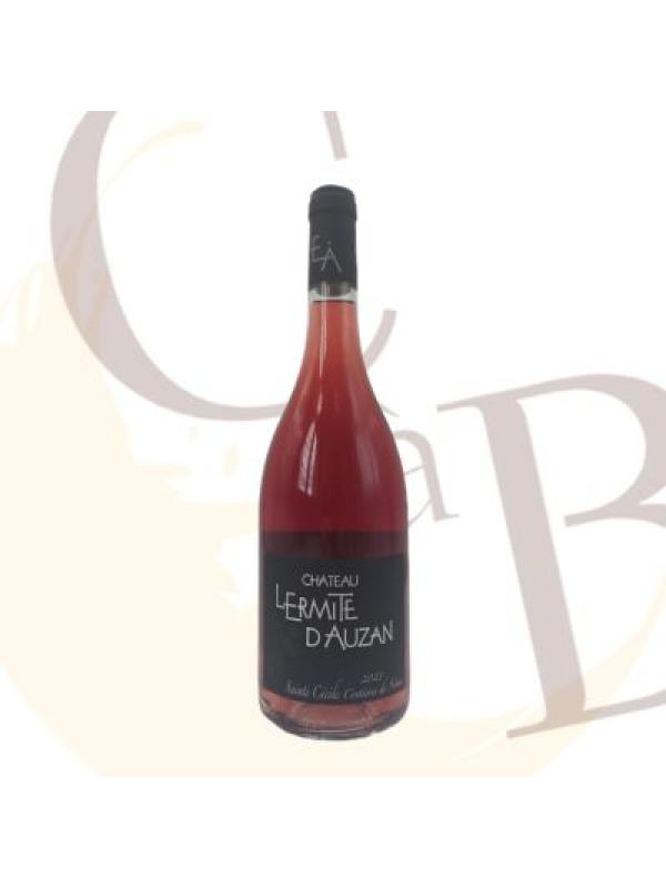 COSTIERES DE NIMES ROSE Bio "Château L'ERMITE D'AUZAN" Cuvée Sainte CECILE - 2023 - 13.5°vol - 75cl