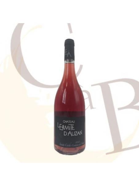 COSTIERES DE NIMES ROSE Bio "Château L'ERMITE D'AUZAN" Cuvée Sainte CECILE - 2023 - 13.5°vol - 75cl