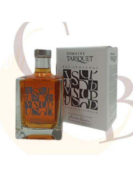 BAS ARMAGNAC VSOP  "Carafe CARREMENT du Château TARIQUET" - 40°vol -50cl sous étui