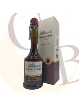 CALVADOS "Château du BREUIL" Pays d'Auge - 12 ANS - 41°vol - 70cl sous étui