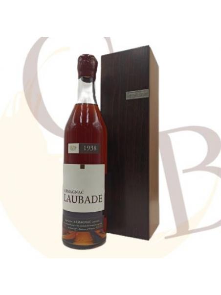 ARMAGNAC "Château de Laubade" 1938 - 70cl - 40°vol en coffret bois