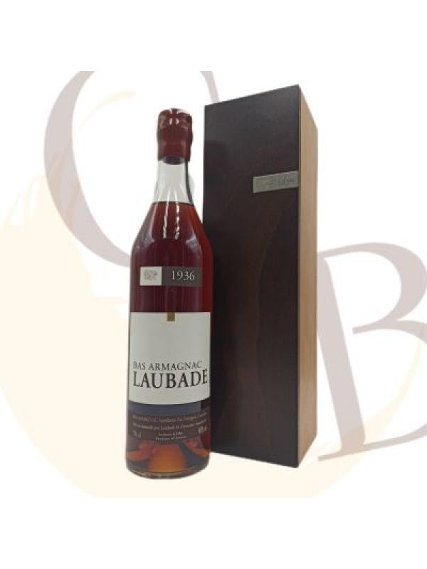 BAS ARMAGNAC "Château de Laubade" 1936 - 70cl - 40°vol en coffret bois