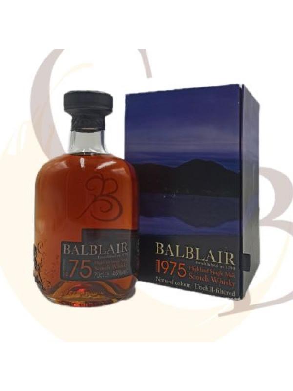 BALBLAIR 1975 - 46°vol - 70cl en coffret