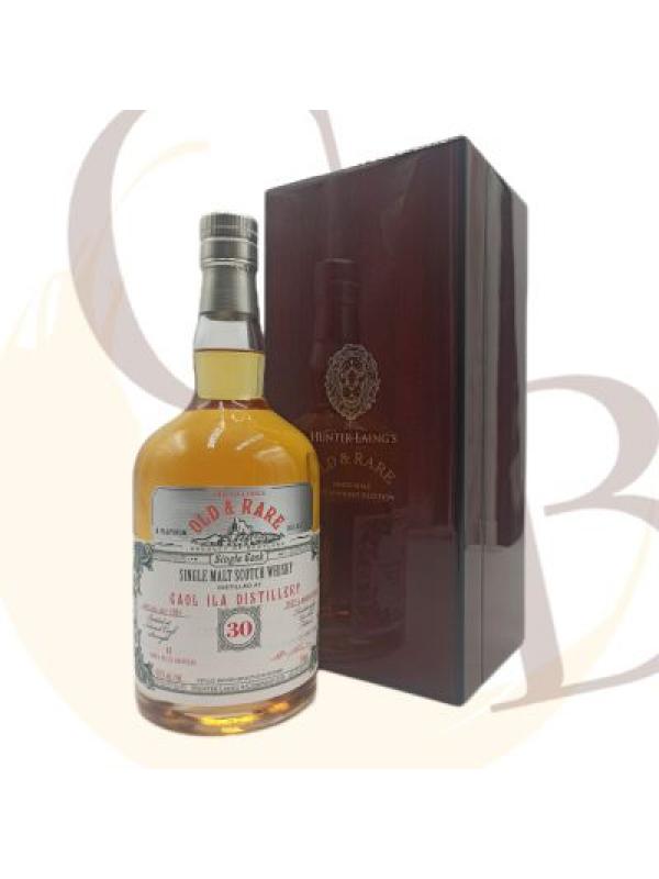 CAOL ILA 30 ans "Collection Old Rare" 48.4°vol - 75cl en coffret Bois luxe