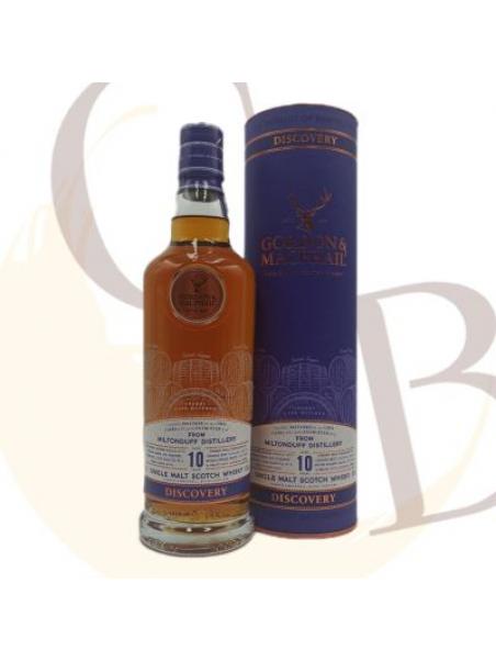 MILTONDUFF 10 ans fût de Sherry Gordon and Macphail - 43°vol - 70cl en canister