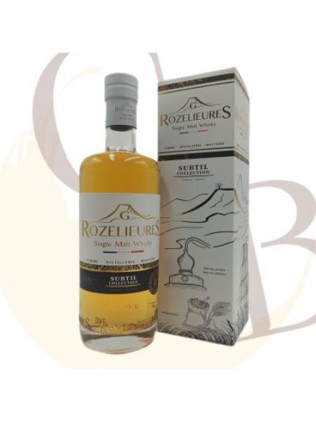 ROZELIEURES - SUBTIL COLLECTION  BLANC WHISKY LORRAIN - 40°vol - 70cl