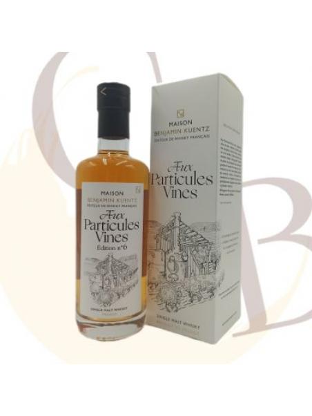 AUX PARTICULES VINES "Maison Benjamin Kuentz" Single Malt Français 52°vol - 50cl sous étui