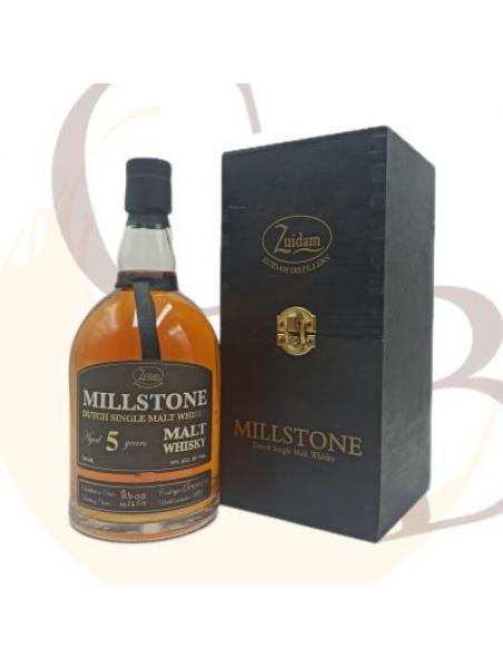 MILLSTONE 5 ANS SINGLE MALT - 40°vol - 70cl en coffret