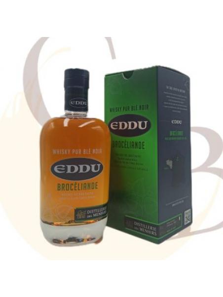 EDDU SILVER BROCELIANDE - Whisky Pur Blé Noir - 70cl - 42°vol sous étui