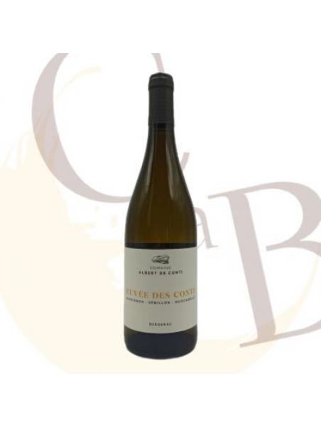 BERGERAC Blanc BIO "Domaine ALBERT DE CONTI"  Cuvée des CONTI - 2023 - 75cl