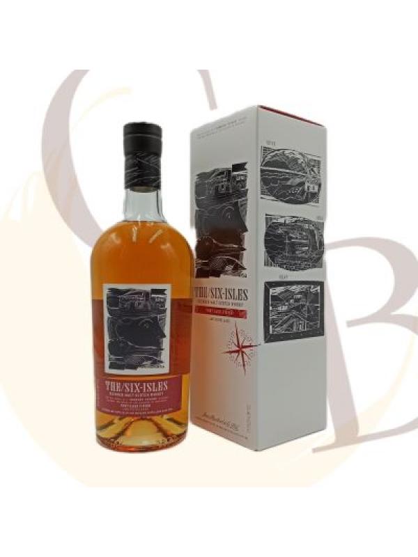 THE SIX ISLES Port Cask Finish - 48°vol - 70cl en étui