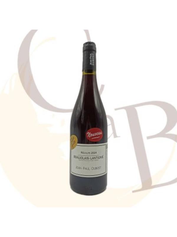 BEAUJOLAIS LANTIGNE NOUVEAU  "Domaine DUBOST" 2024 Sans sulfites - 12.5°vol - 75cl