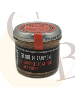 HENAFF - TERRINE CAMPAGNE ANDOUILLE GUEMENE POMMES 90gr