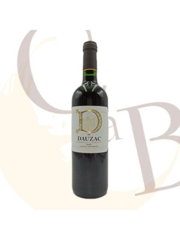 BORDEAUX SUPERIEUR "D de DAUZAC" 2022 - 13.5°vol - 75cl