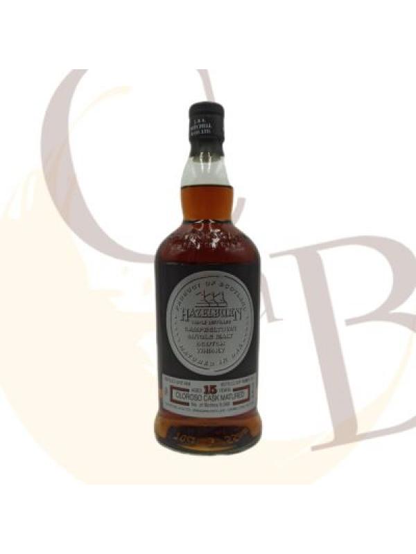 HAZELBURN Oloroso Cask 15 ans - 55.8°vol - 70cl