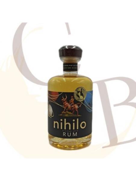 NIHILO GOLD - Rhum Ambré - 43°vol - 50cl